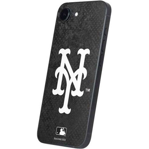 MLB New York Mets Dark Wash iPhone 16e Skin