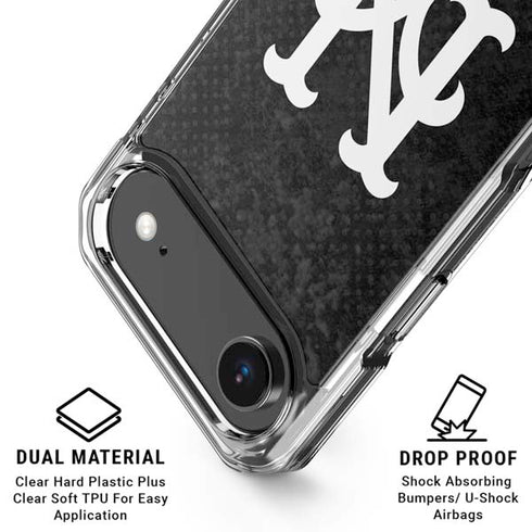 MLB New York Mets Dark Wash iPhone 17 Air Clear Case