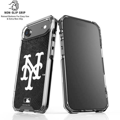 MLB New York Mets Dark Wash iPhone 17 Air Clear Case