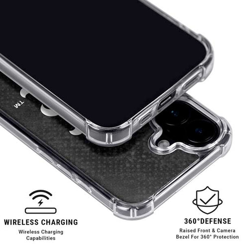 MLB New York Mets Dark Wash iPhone 17 Clear Case