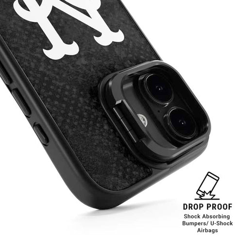 MLB New York Mets Dark Wash iPhone 17 Kickstand Case