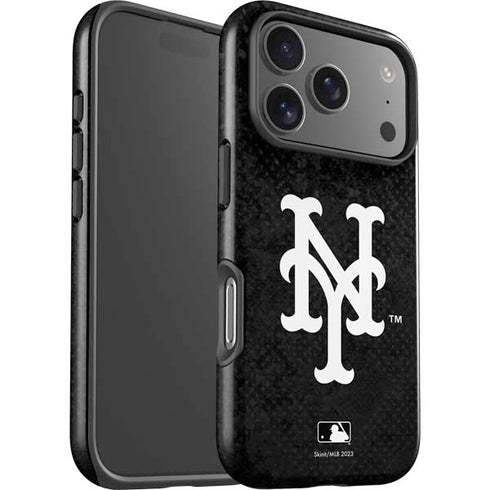 MLB New York Mets Dark Wash iPhone 17 Pro Impact Case