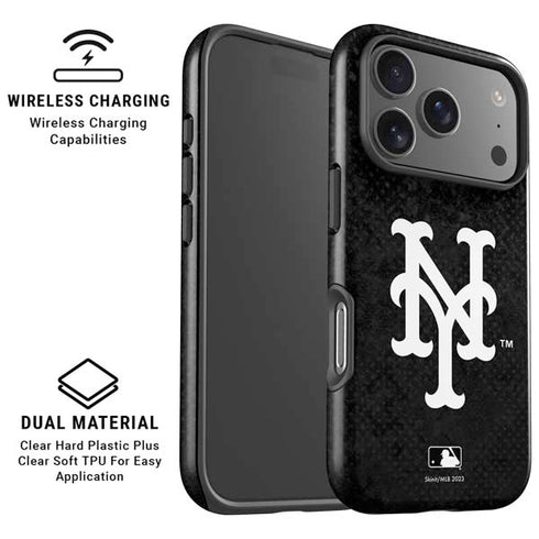 MLB New York Mets Dark Wash iPhone 17 Pro Magsafe Impact Case