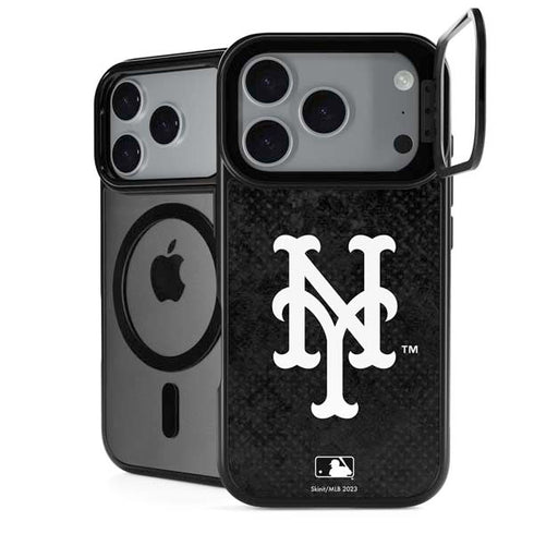 MLB New York Mets Dark Wash iPhone 17 Pro Max Kickstand Case