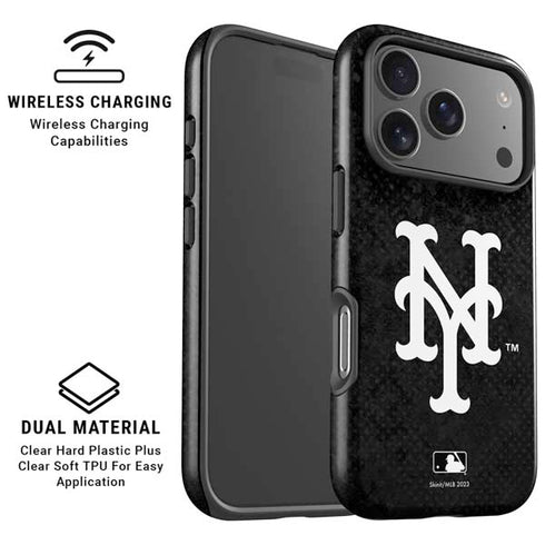 MLB New York Mets Dark Wash iPhone 17 Pro Max Magsafe Impact Case