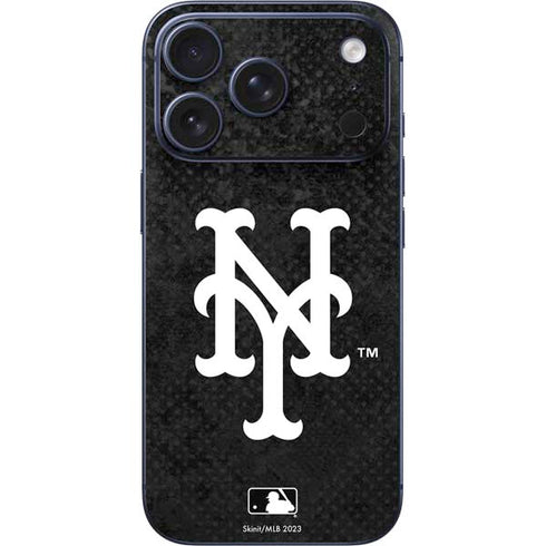 MLB New York Mets Dark Wash iPhone 17 Pro Skin