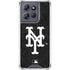 MLB New York Mets Dark Wash Moto G 5G (2025) Clear Case