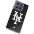 MLB New York Mets Dark Wash Moto G 5G (2025) Clear Case