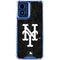 MLB New York Mets Dark Wash Moto G 5G (2024) Clear Case