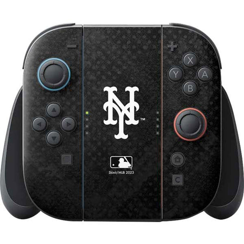 MLB New York Mets Dark Wash Nintendo Switch 2 (2025) Joy-Con Controller Skin