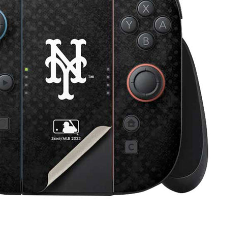 MLB New York Mets Dark Wash Nintendo Switch 2 (2025) Joy-Con Controller Skin