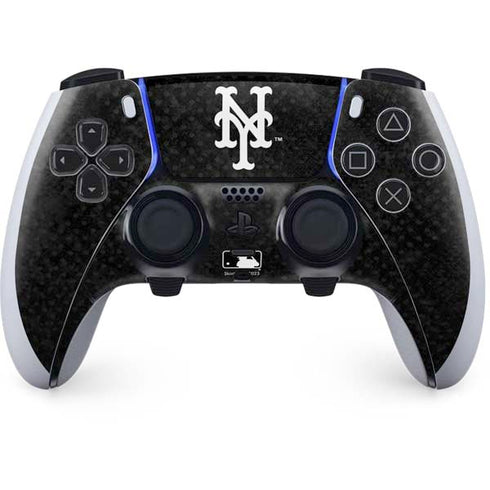 MLB New York Mets Dark Wash PS5 DualSense Edge Pro Controller Skin