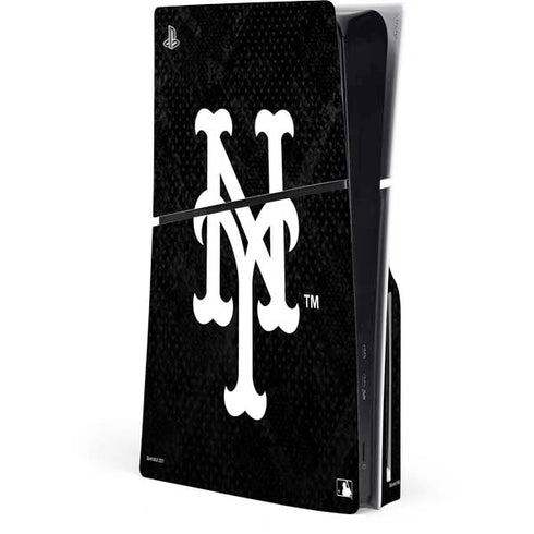 MLB New York Mets Dark Wash PlayStation PS5 Skins