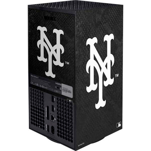 MLB New York Mets Dark Wash XBox Series X Digital Edition Bundle Skin