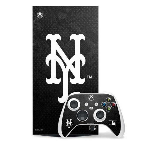MLB New York Mets Dark Wash Xbox Series X Skins