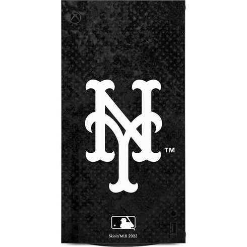 MLB New York Mets Dark Wash XBox Series X Digital Edition Console Skin