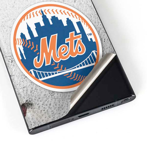 MLB New York Mets Game Ball Galaxy Skins