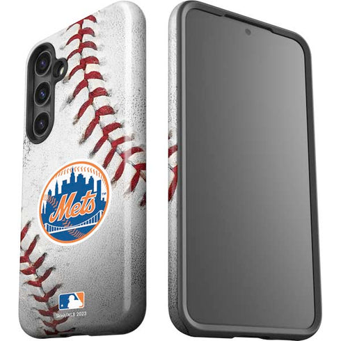 MLB New York Mets Game Ball Galaxy S25 Plus Impact Case