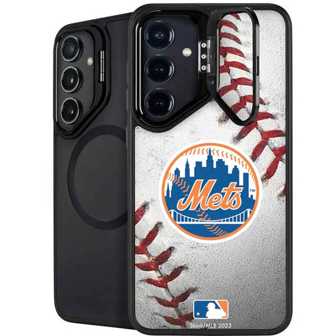 MLB New York Mets Game Ball Galaxy S24 Plus Kickstand Case