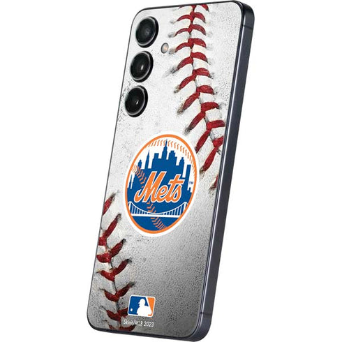MLB New York Mets Game Ball Galaxy S25 Plus Skin