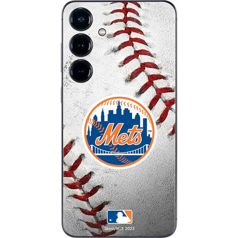MLB New York Mets Game Ball Galaxy S25 Skin