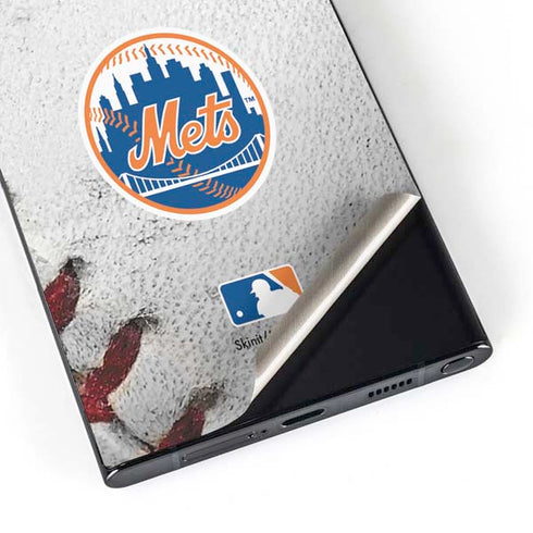 MLB New York Mets Game Ball Galaxy S25 Ultra Skin