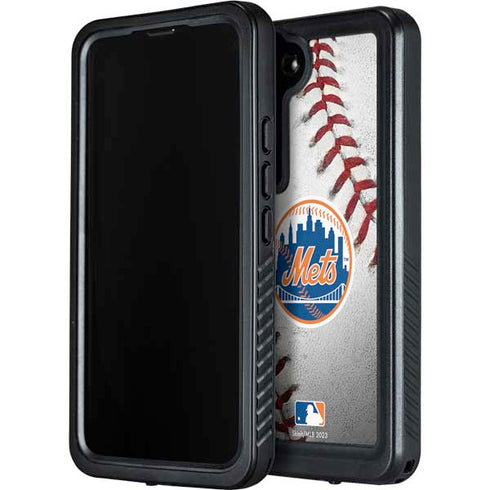 MLB New York Mets Game Ball Galaxy S24 Waterproof Case