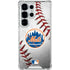 MLB New York Mets Game Ball Galaxy S25 Ultra Clear Case