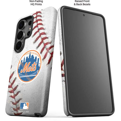MLB New York Mets Game Ball Galaxy S26 Ultra Impact Case