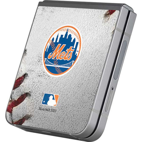 MLB New York Mets Game Ball Galaxy Z Flip6 Skin