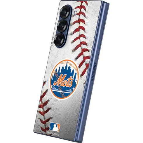 MLB New York Mets Game Ball Galaxy Z Fold6 Skin
