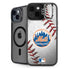 MLB New York Mets Game Ball iPhone 14 Kickstand Case