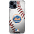 MLB New York Mets Game Ball iPhone 15 Clear Case