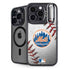 MLB New York Mets Game Ball iPhone 15 Pro Max Kickstand Case