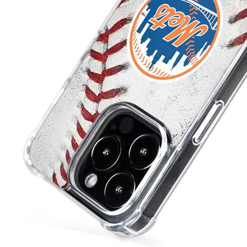 MLB New York Mets Game Ball iPhone 16 Pro MagSafe Case