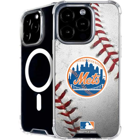 MLB New York Mets Game Ball iPhone 16 Pro Max MagSafe Case