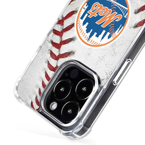 MLB New York Mets Game Ball iPhone 16 Pro Max MagSafe Case