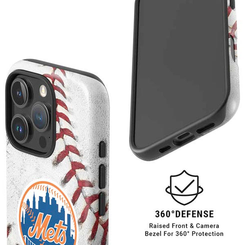 MLB New York Mets Game Ball iPhone 16 Pro Max Magsafe Impact Case