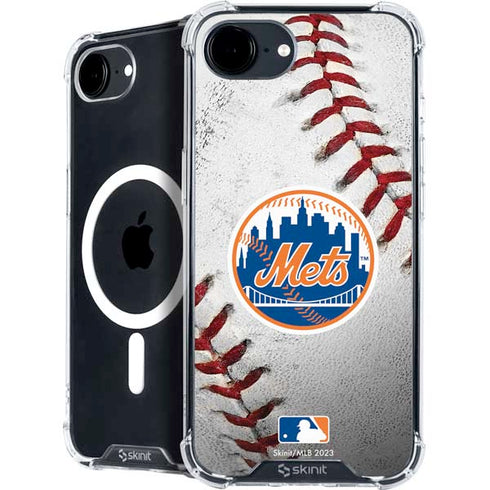 MLB New York Mets Game Ball iPhone 16e MagSafe Case