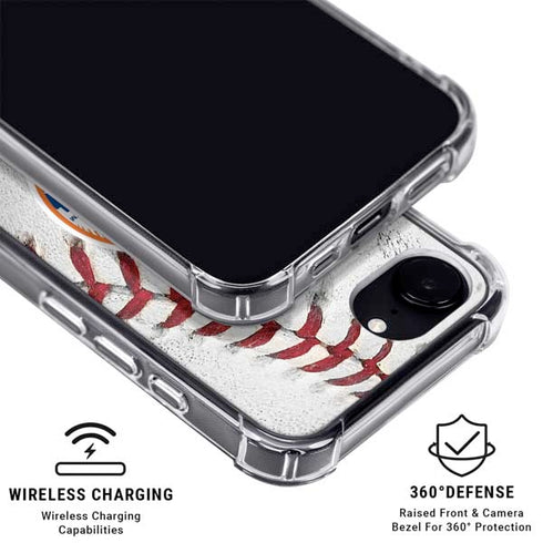 MLB New York Mets Game Ball iPhone 16e MagSafe Case