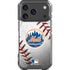 MLB New York Mets Game Ball iPhone 18 Pro Clear Case