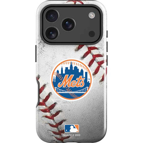 MLB New York Mets Game Ball iPhone 18 Pro Impact Case