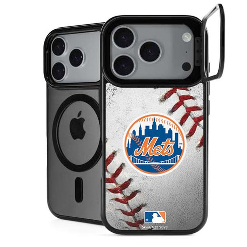 MLB New York Mets Game Ball iPhone 18 Pro Max Kickstand Case
