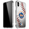 MLB New York Mets Game Ball iPhone X/XS Clear Case