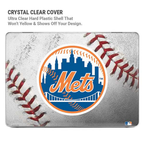 MLB New York Mets Game Ball MacBook Pro 14in (2021-24) Case plus Skin