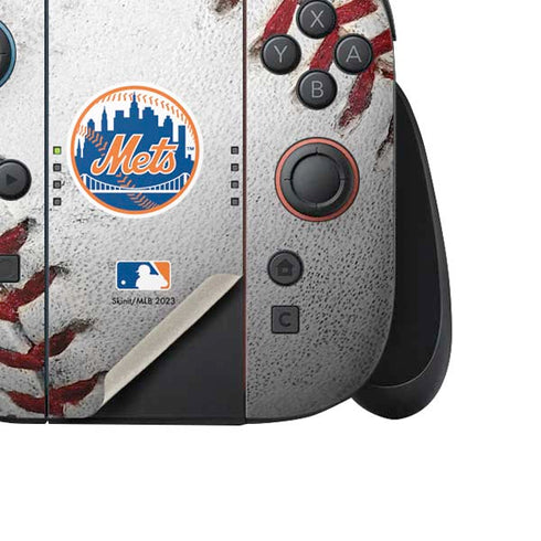MLB New York Mets Game Ball Nintendo Switch 2 (2025) Joy-Con Controller Skin