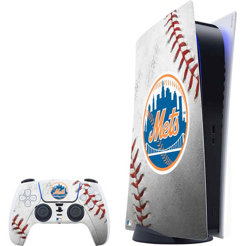 MLB New York Mets Game Ball PlayStation PS5 Skins
