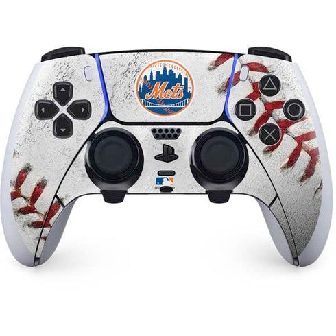 MLB New York Mets Game Ball PS5 DualSense Edge Pro Controller Skin