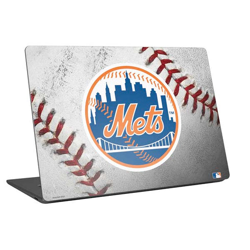 MLB New York Mets Game Ball Laptop Skins
