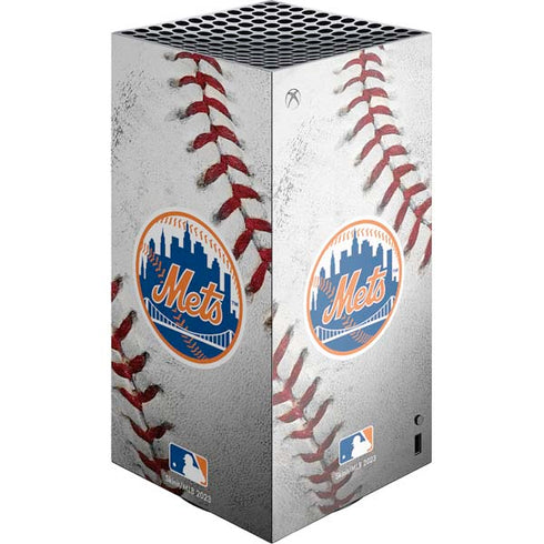 MLB New York Mets Game Ball XBox Series X Digital Edition Console Skin